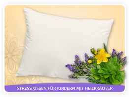 Stress Kissen für Kindern mit heilkräuter